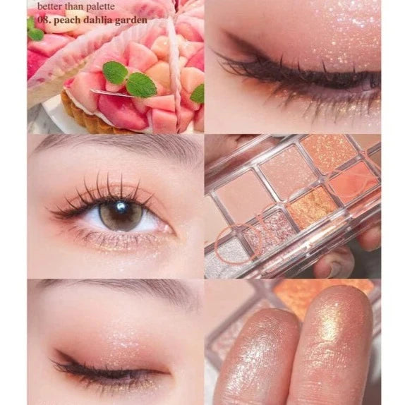 Better Than Palette #08 Peach Dahlia Garden - ROM&ND