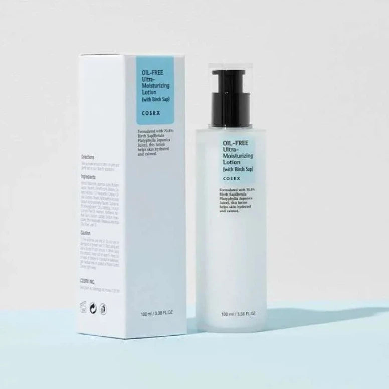 Locion hidratante para pieles grasas, mixtas, secas, sensibles