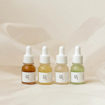 los 4 serums mas vendidos de la marca beauty of joseon