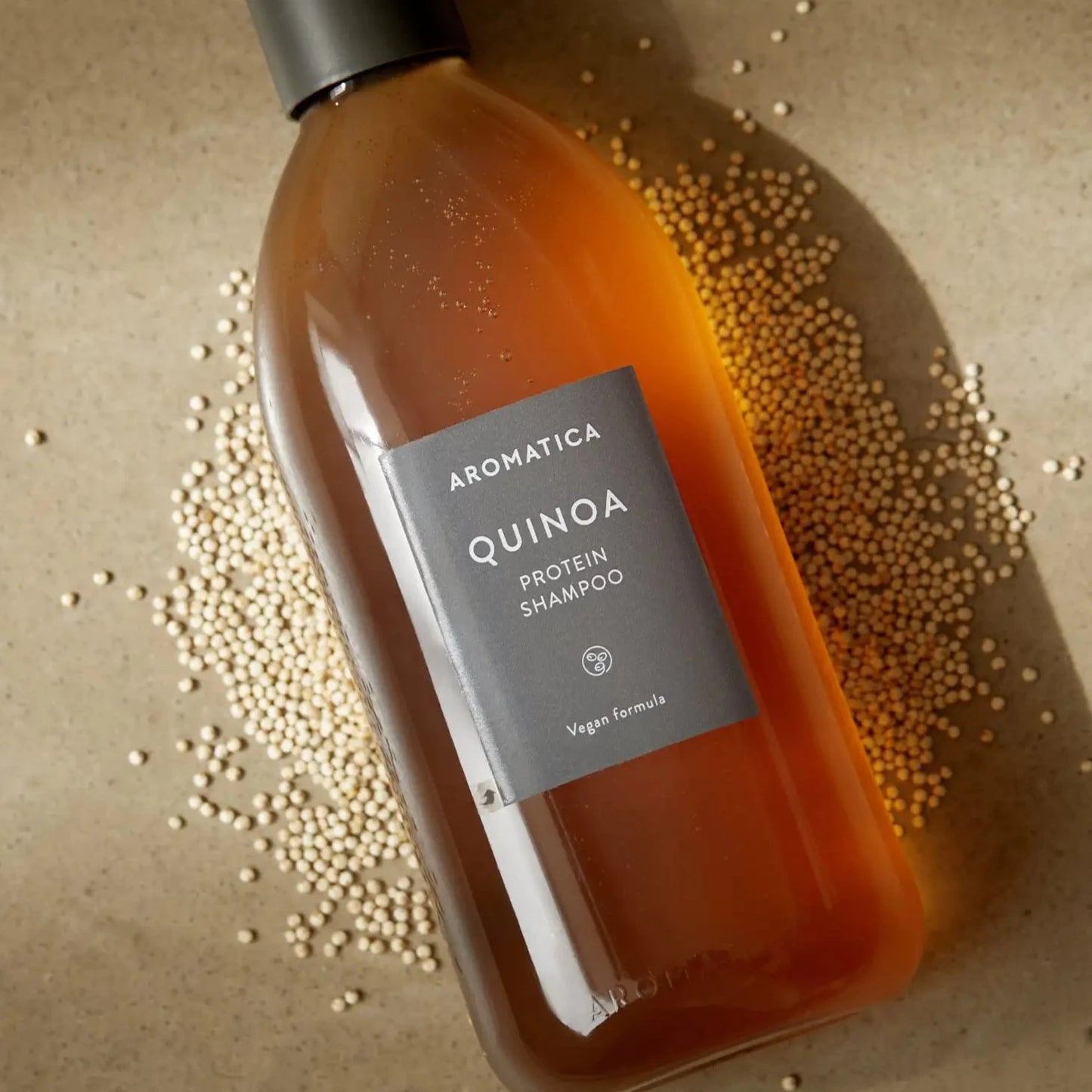 Shampoo de quinoa para cabellos tinturados, secos , quebradizos