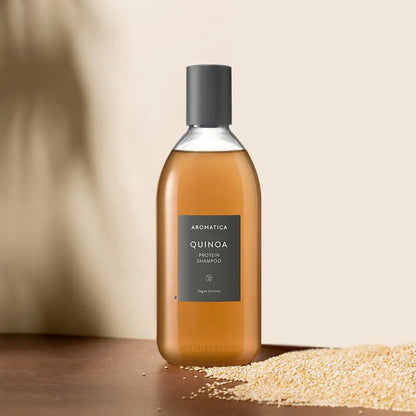 Shampoo de quinoa para cabellos tinturados, secos , quebradizos