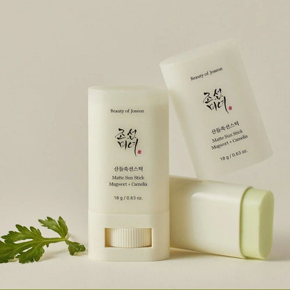 Matte sun stick : Mugwort + Camilia SPF 50 PA++++ - BEAUTY OF JOSEON